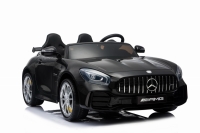 Mercedes-Benz GTR AMG schwarz,  2-Sitzer, echtlack, Gummireifen, 2.4ghz Fernbedienung