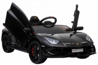 Lamborghini Aventador SVJ echtlack schwarz mit 2.4ghz Fernbedienung