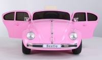 VW Beetle Käfer pink 12V mit 2.4ghz Fernbedienung