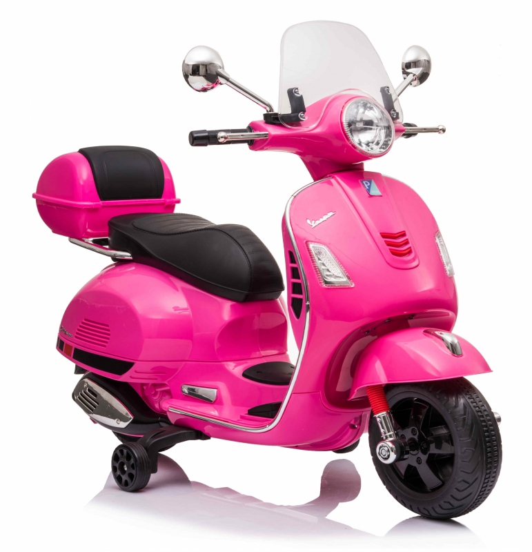 Vespa GTS Super pink 12V Kinderscooter, Kinderroller