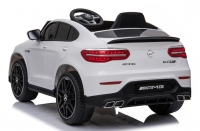 Mercedes-Benz GLC 63S V8 weiß, 1-Sitzer, Gummireifen, 2.4ghz Fernbedienung