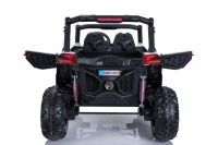 Buggy 4x4 UTV weiß 4x45W 12V 2-Sitzer, Ledersitz, MP4 und 2.4ghz Fernbedienung