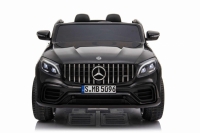 Mercedes-Benz GLC 63S schwarz 12V, 2-Sitzer mit 2.4ghz Fernbedienung, FULL Options