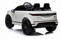 Land Rover Evoque weiß 12V, EVA Reifen, Ledersitz, und 2.4ghz Fernbedienung