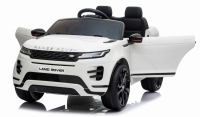 Land Rover Evoque weiß 12V, EVA Reifen, Ledersitz, und 2.4ghz Fernbedienung