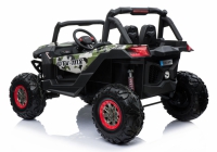 Buggy 4x4 UTV Tarnung 4x45W 12V 2-Sitzer, Ledersitz, MP4 und 2.4ghz Fernbedienung